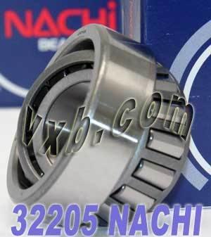 32205 Nachi Tapered Roller Bearing Japan 25x52x18mm - fast shipping 🇺🇸
