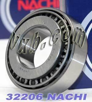 32206 Nachi Tapered Roller Bearigns Japan 30x62x20mm - fast shipping 🇺🇸