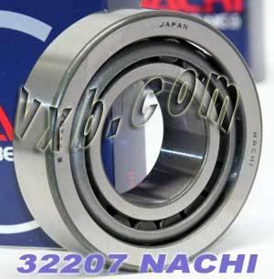 32207 Nachi Tapered Roller Bearing Japan 35x72x23mm - fast shipping 🇺🇸