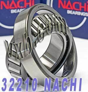 32210 Nachi Tapered Roller Bearing Japan 50x90x23mm - fast shipping 🇺🇸