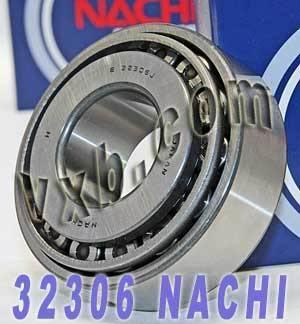 32306 Nachi Tapered Roller Bearing Japan 30x72x27mm - fast shipping 🇺🇸