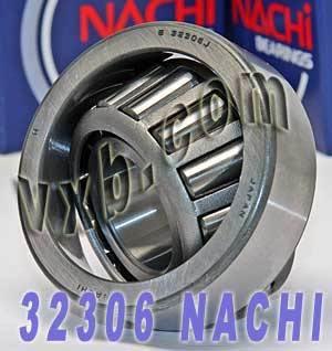 32306 Nachi Tapered Roller Bearing Japan 30x72x27mm - fast shipping 🇺🇸