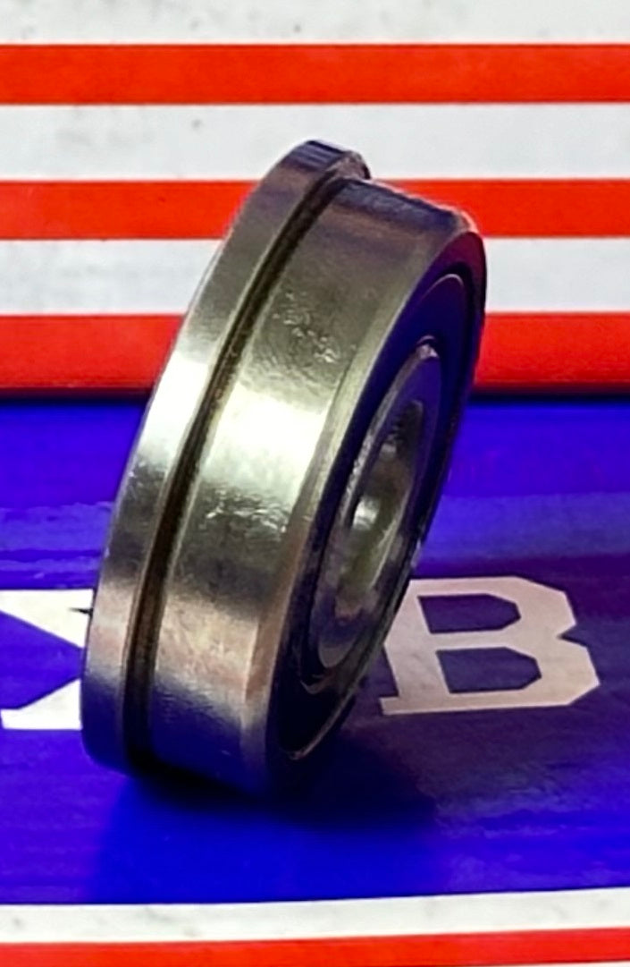 F6200-2RS Flanged Sealed Miniature Bearing 10x30x9mm - fast shipping 🇺🇸