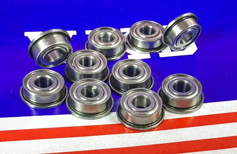 MF104ZZ Flanged Shielded Bearing 4x10x4mm - fast shipping 🇺🇸