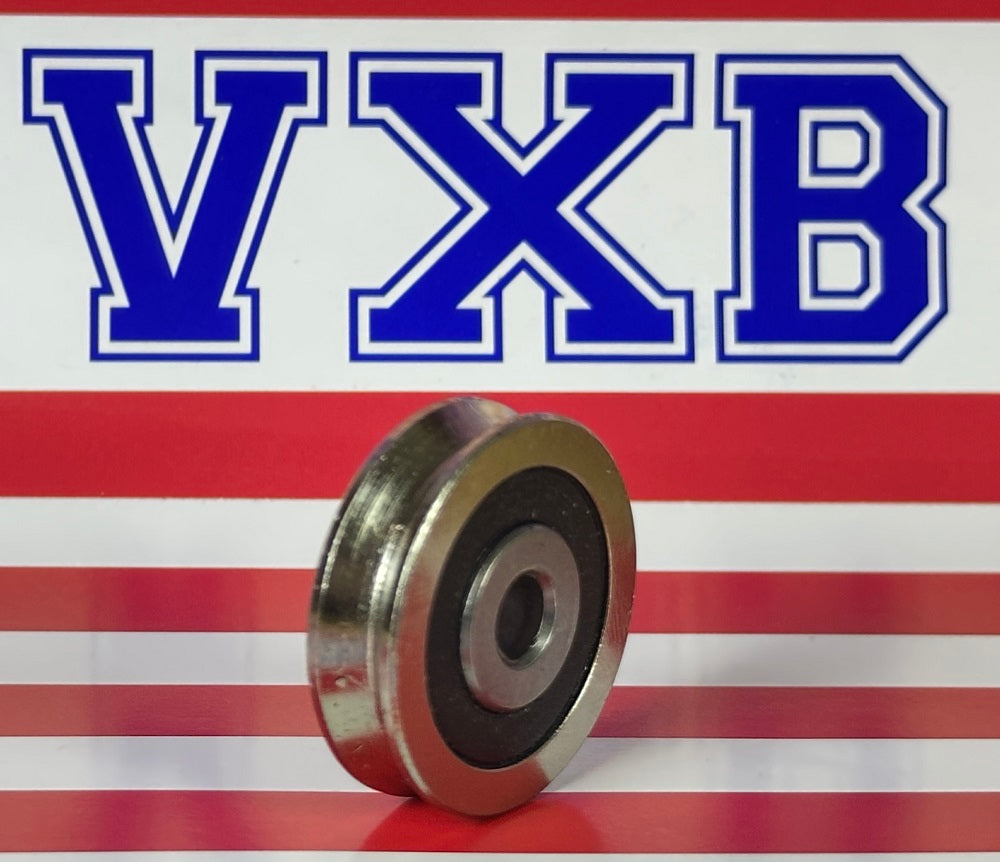 6mm Bore V-Groove Track Roller Pulley Bearing 6x30x8mm - fast shipping 🇺🇸