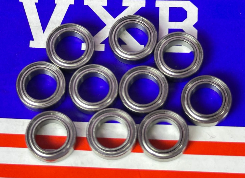 10-Pack R1810ZZ 5/16x1/2x5/32 inch Chrome Steel Bearings - fast shipping πΊπΈ