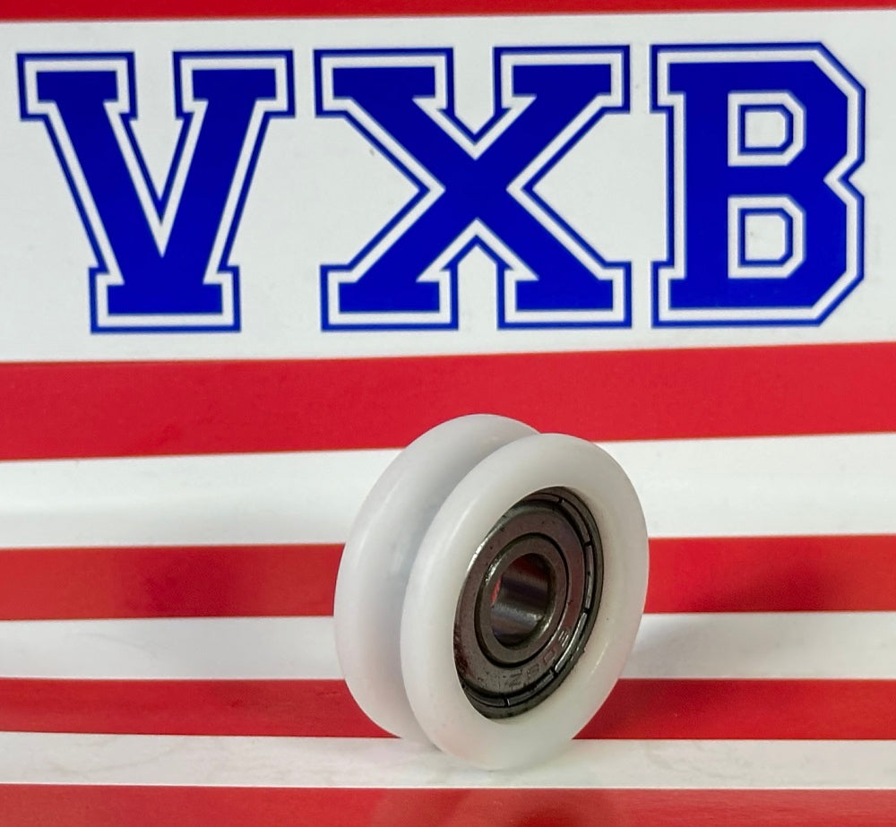 8x30x11 U Pulley Rubber Bearing - tire 8x30x11mm - Sealed - Miniature - fast shipping 🇺🇸