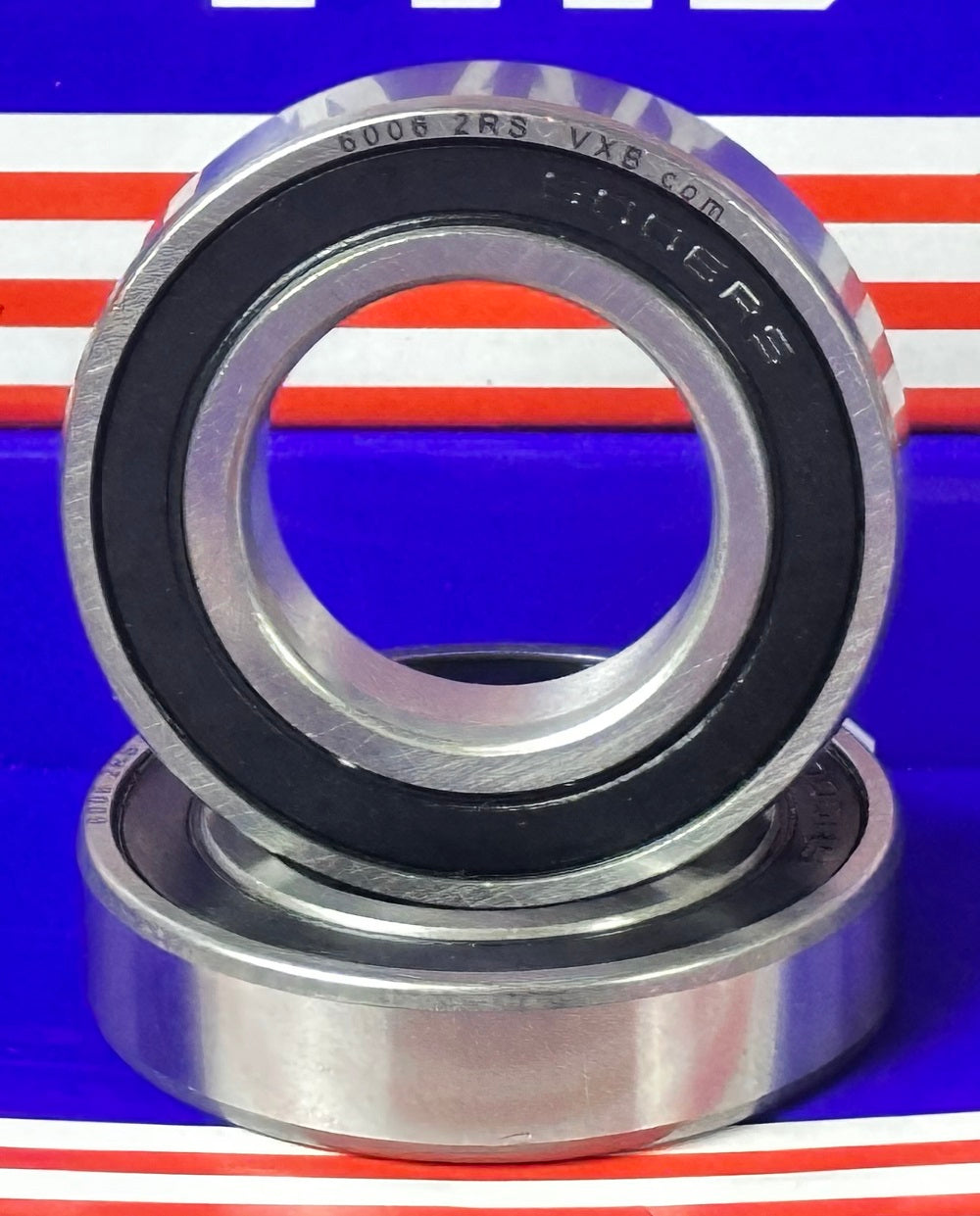 2-Pack Bearings 6006-2RS 30x55x13 Rubber Sealed 30mm Bore - fast shipping 🇺🇸