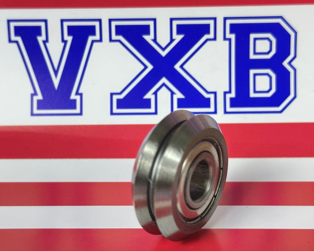 Stainless Steel RM2ZZ 3/8" V-Groove Guide Bearing SSW2-ZZ SSRM2ZZ - fast shipping 🇺🇸