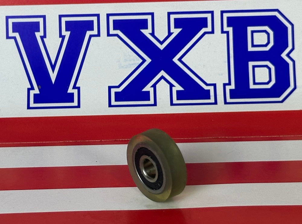 PU5x18x5 Tire PU Covered Bearing 5x18x5mm - Sealed - Miniature - fast shipping 🇺🇸