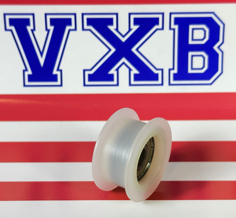 6mm Bore Bearing - 29mm H Groove Nylon Pulley Squared Groove Track Roller Bearing 6x29x13.5mm - fast shipping 🇺🇸