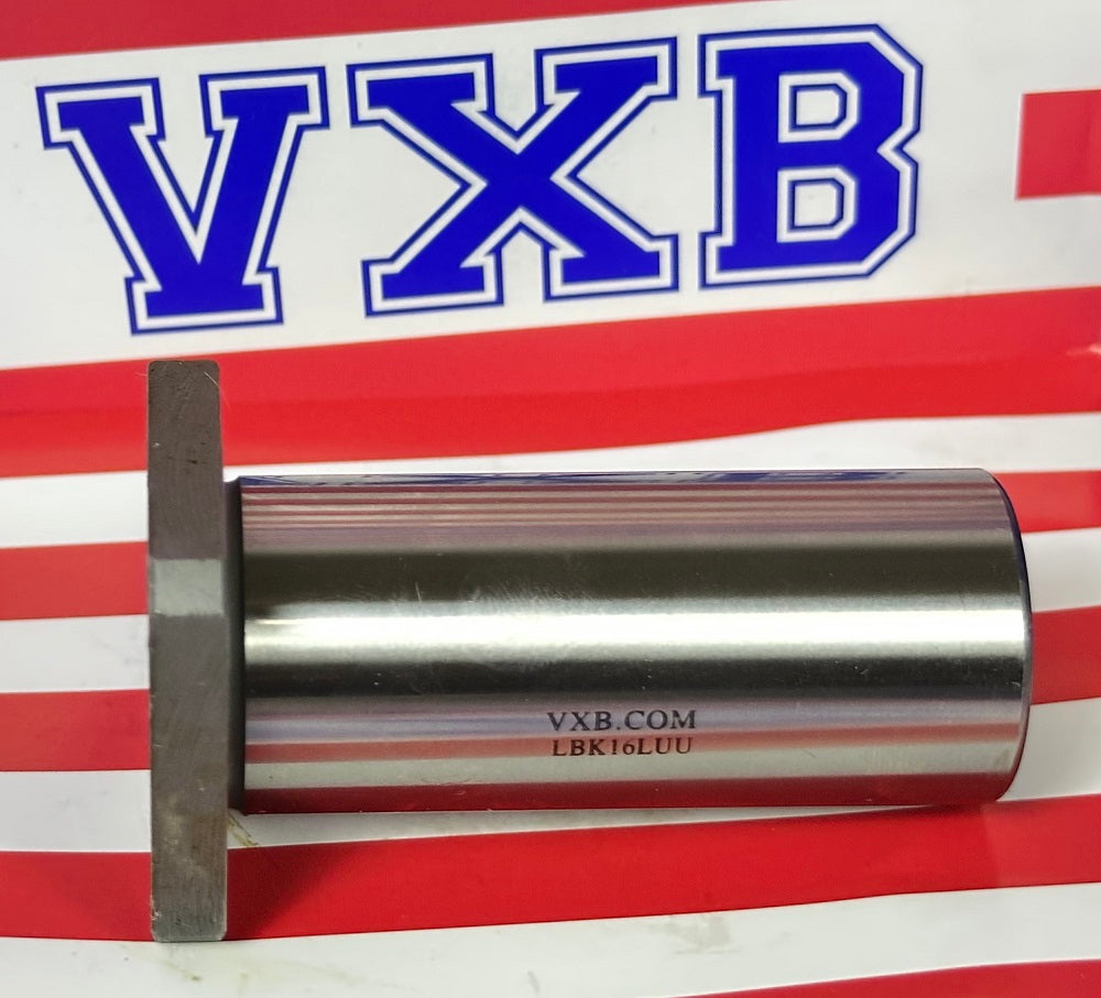 16mm Long Square Flanged Bushing Linear Motion LMK16LUU LBK16LUU - fast shipping 🇺🇸