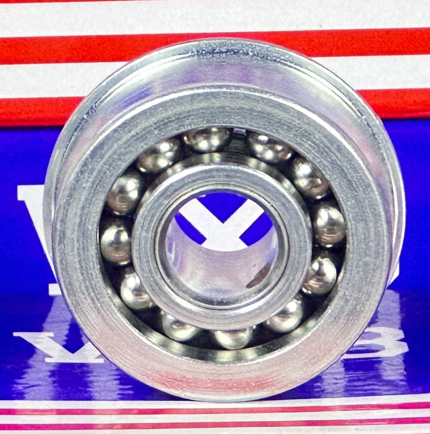F1650 Flanged Bearing - Full Complement - 1/2x1 9/16x21/32inch - fast shipping 🇺🇸