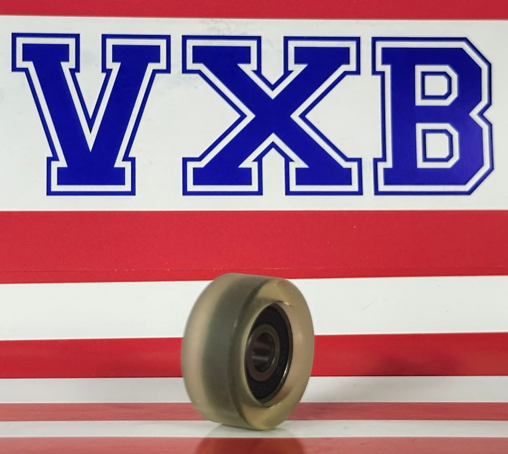 PU Rubber Covered Bearing 5x22x9mm - Sealed - Miniature - fast shipping 🇺🇸