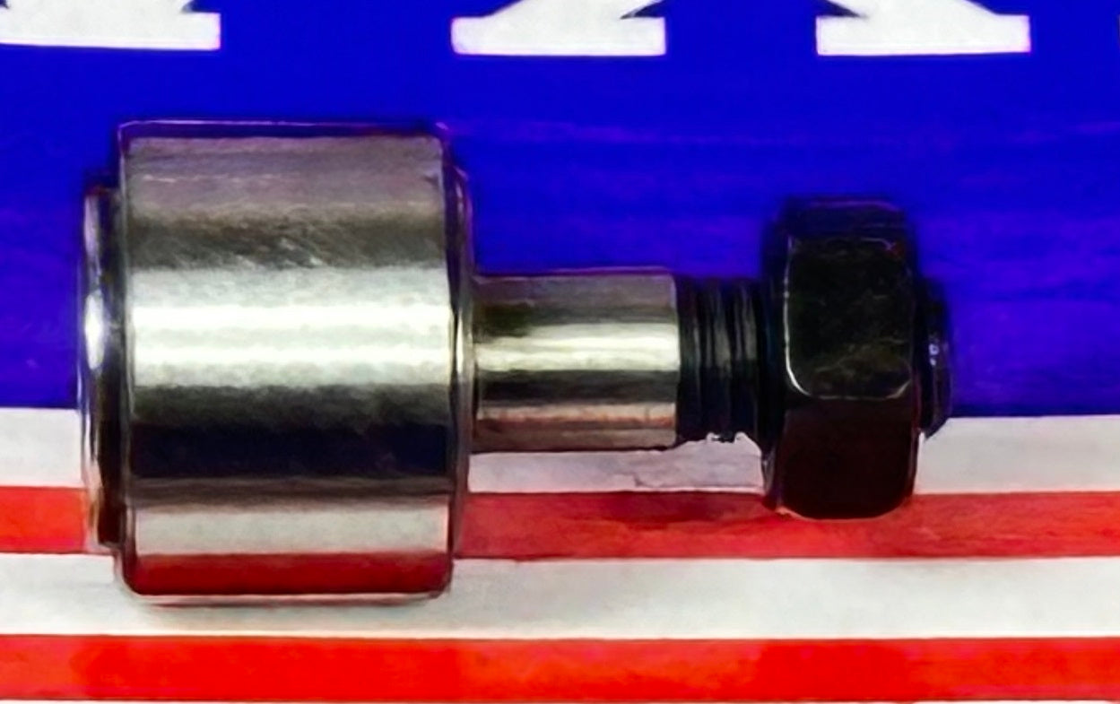 KR13 Cam Follower Needle Bearing – 5mm x 13mm x 23mm – M5x0.8 Stud - fast shipping 🇺🇸