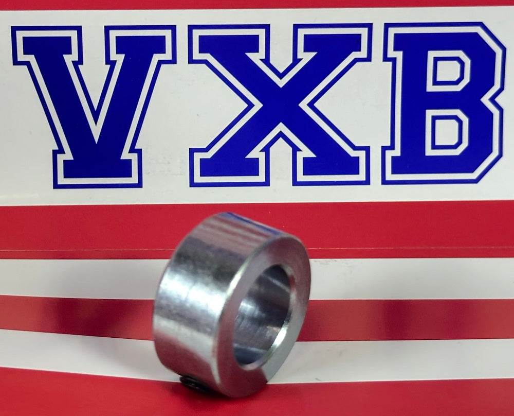 15mm Shaft Collar – Zinc Plated Steel - Set-Screw Type – Secure Fit - fast shipping 🇺🇸