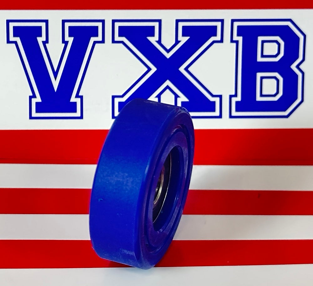 8x40x13mm Polyurethane Rubber roller wheel Bearing Sealed Miniature - Tire - fast shipping 🇺🇸