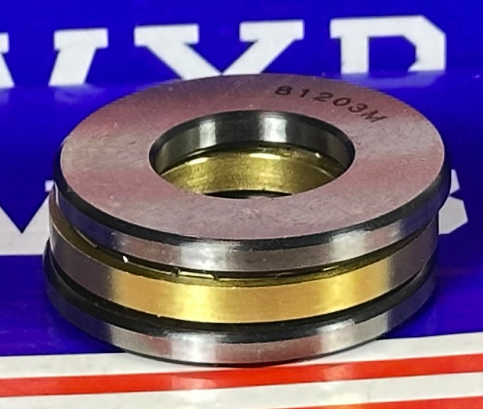81203M Cylindrical Roller Thrust Bearing 17x35x12mm - Bronze Cage - fast shipping 🇺🇸