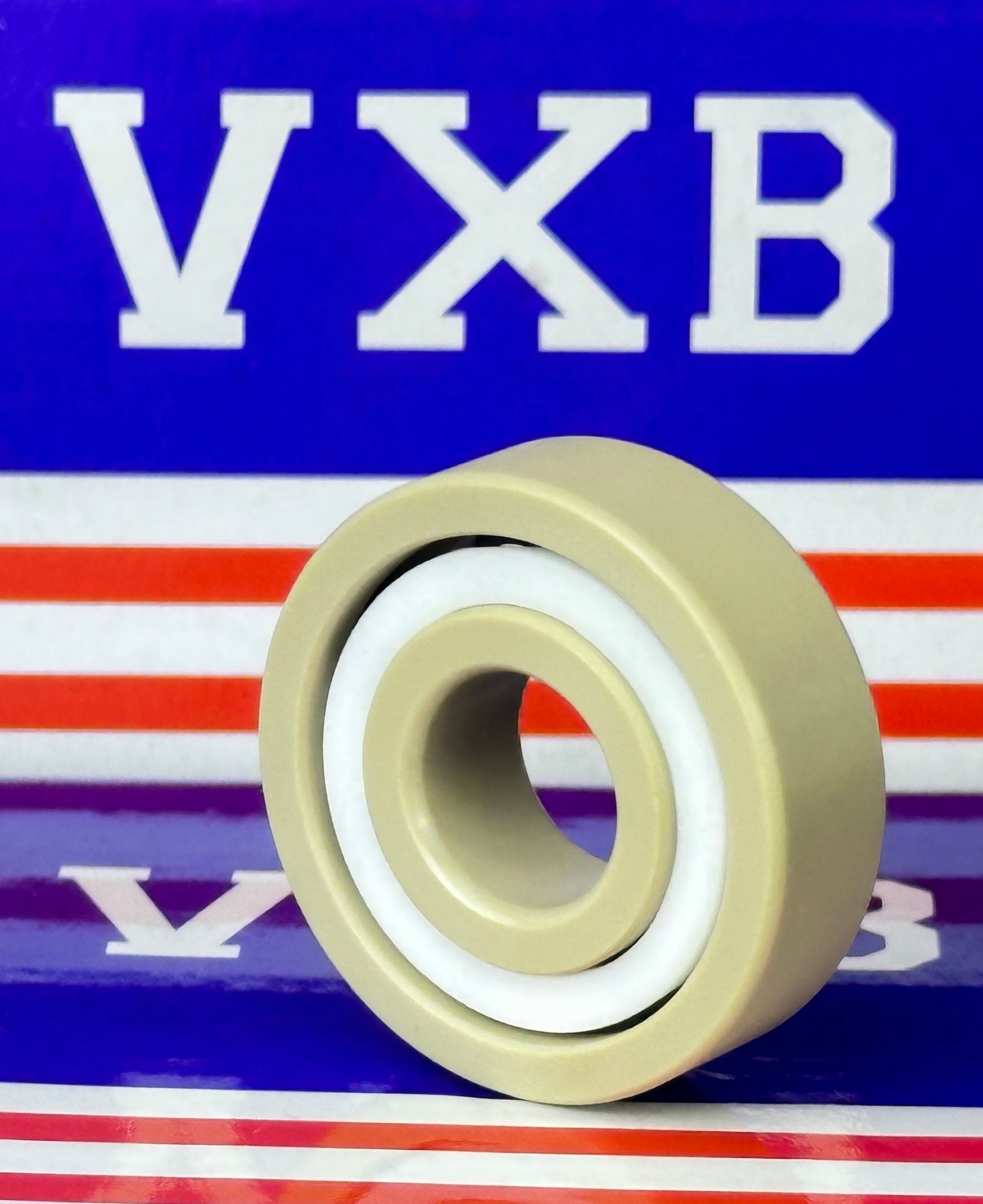 6201 PEEK Ball Bearing - Si₃N₄ Ceramic Balls - PTFE Cage - 12x32x10mm - fast shipping 🇺🇸