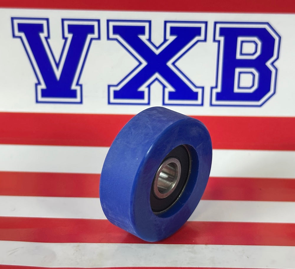 8x35x12mm Polyurethane Rubber roller wheel Bearing Sealed Miniature - tire - fast shipping 🇺🇸