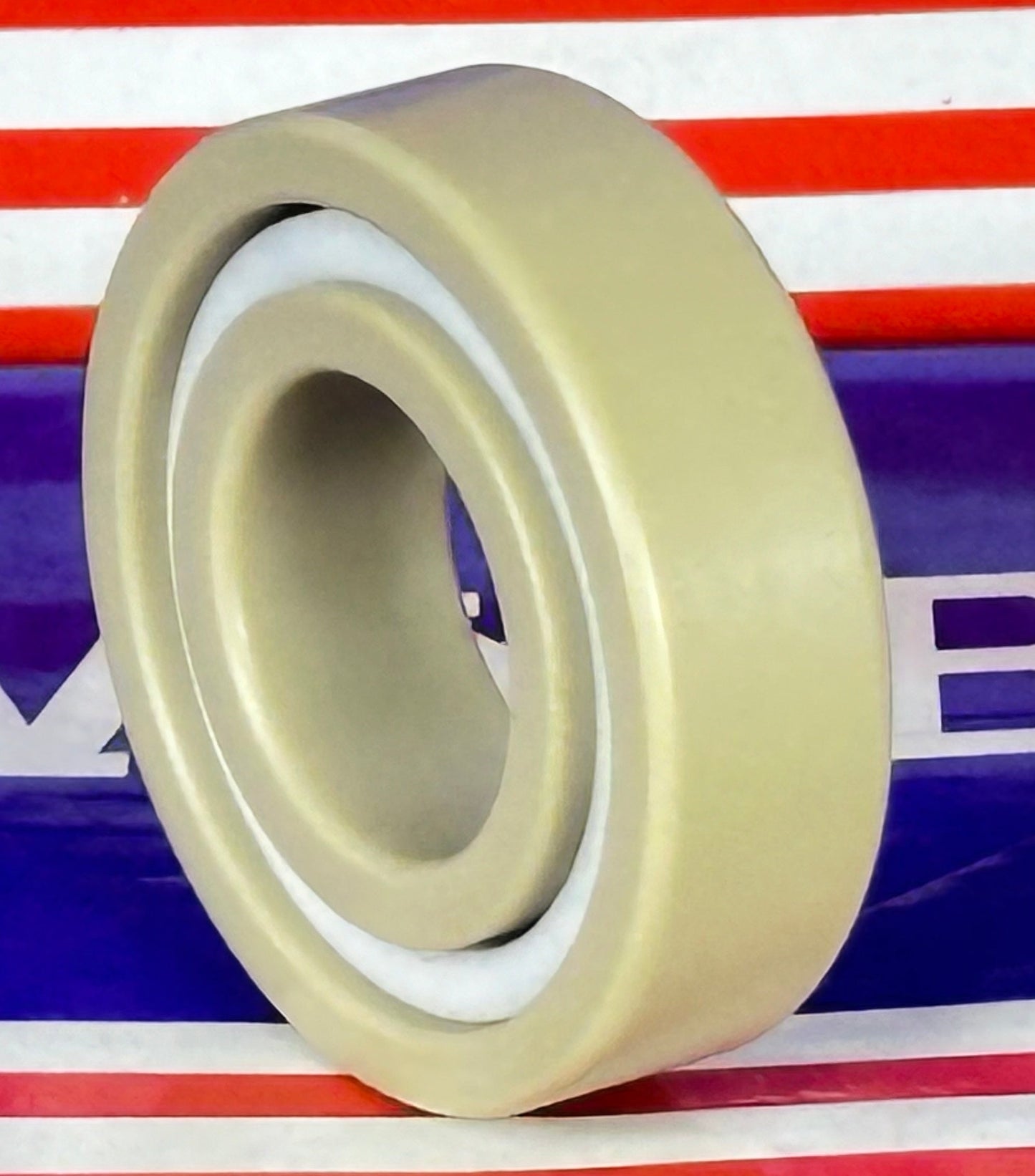 6003 PEEK Ball Bearing - Si₃N₄ Ceramic Balls - PTFE Cage - 17x35x10mm - fast shipping 🇺🇸