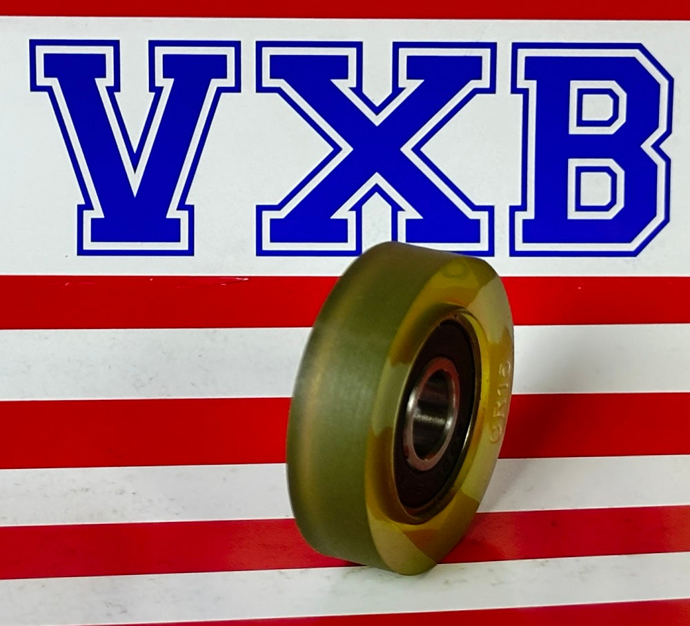 PU10X38X10-2RS PU Covered Bearing 10x38x10mm - Sealed - Miniature - fast shipping 🇺🇸