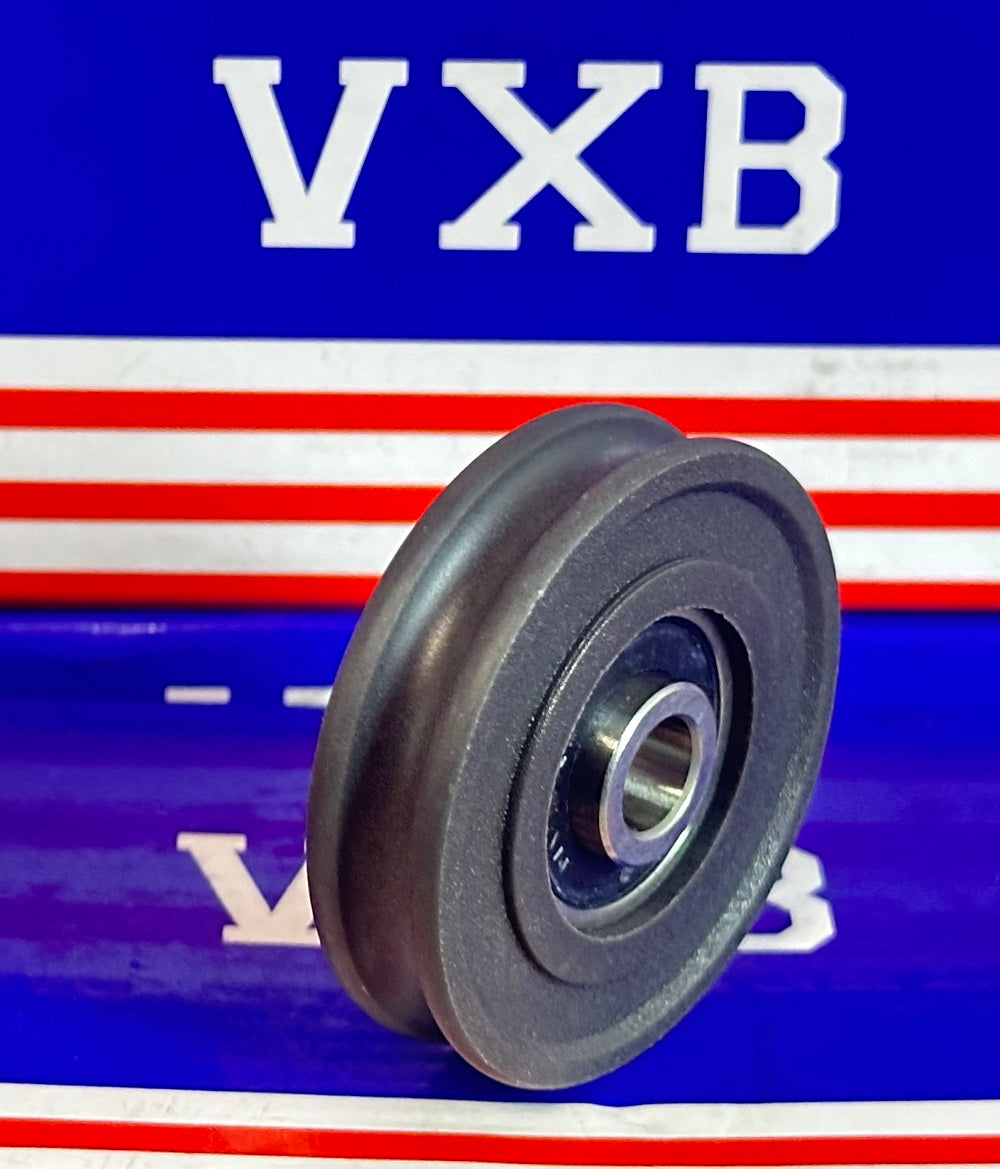8mm Bore Bearing - 45mm Steel Wire Rope Cable Track Pulley 8x45x11.5mm - fast shipping 🇺🇸