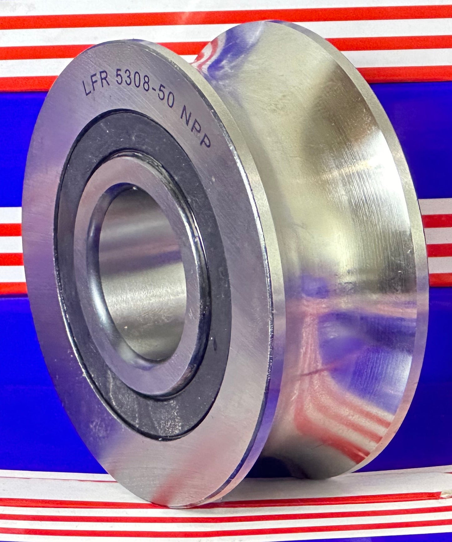 LFR5308-50-2RS 40mm ID x 50mm U-Groove Sealed Track Roller Bearing Track - fast shipping 🇺🇸