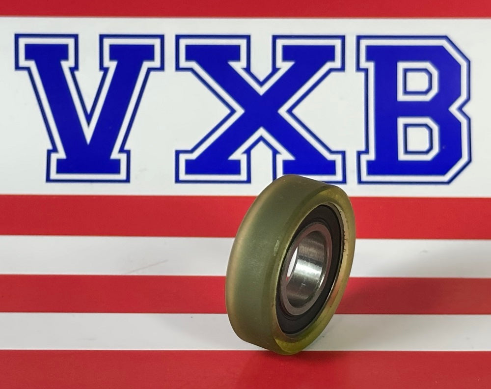 PU12X28X8-2RS PU Covered Bearing 12x28x8mm - Sealed - Miniature - fast shipping 🇺🇸