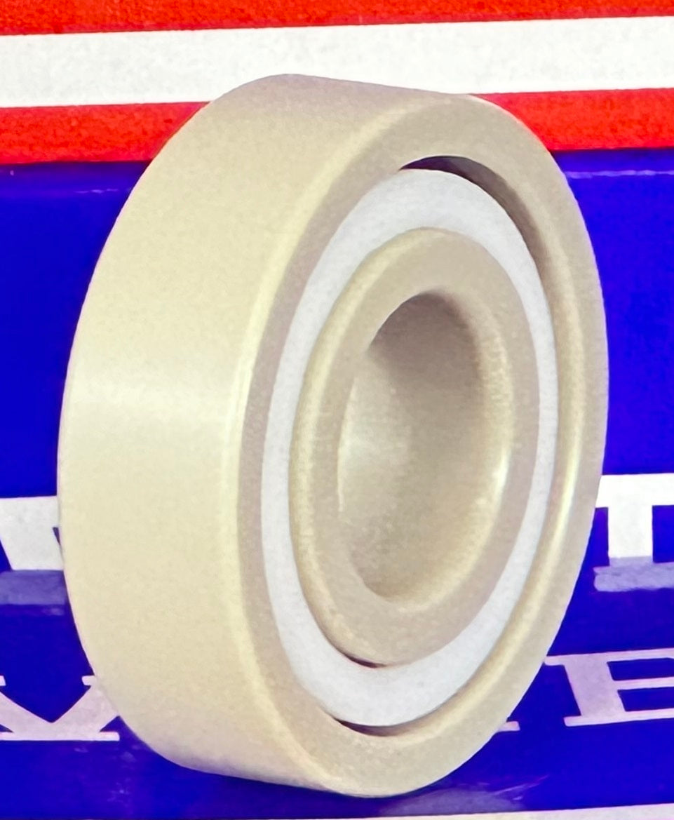 6203 PEEK Ball Bearing - Si₃N₄ Ceramic Balls - PTFE Cage - 17x40x12mm - fast shipping 🇺🇸