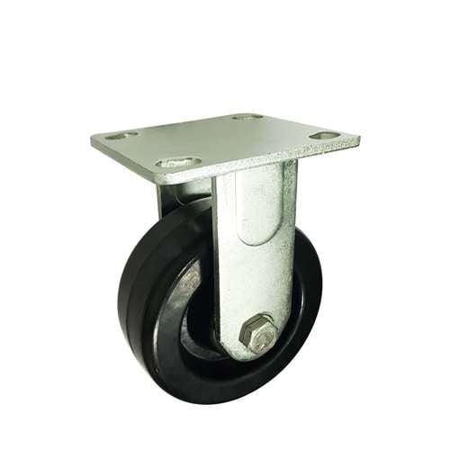 4" Caster Wheel 441 Lbs Fixed Phenolic - 0-180ºC Top Plate - fast shipping 🇺🇸