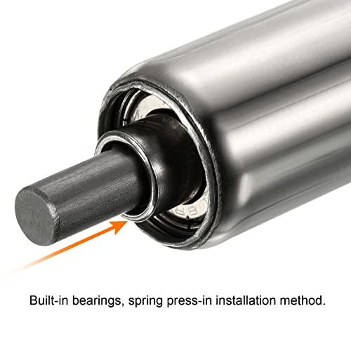 Gravity Conveyor Roller - 1" Diameter x 12" Length - Stainless Steel - fast shipping 🇺🇸