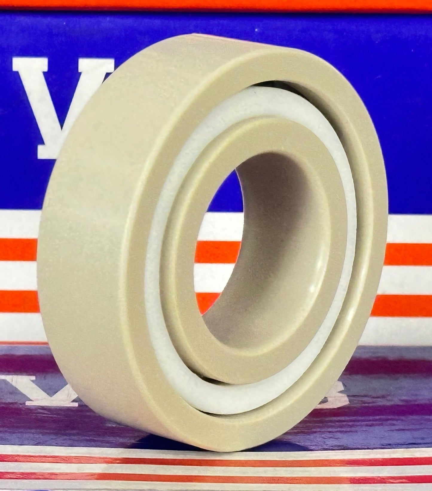 6205 PEEK Ball Bearing - Si₃N₄ Ceramic Balls - PTFE Cage - 25x52x15mm - fast shipping 🇺🇸