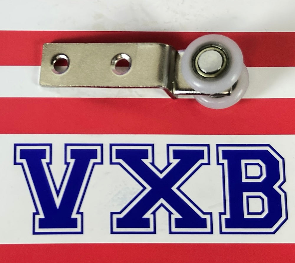 19mm Sliding Door Dual Wheels Bearing Hanger 65mm Long - fast shipping 🇺🇸
