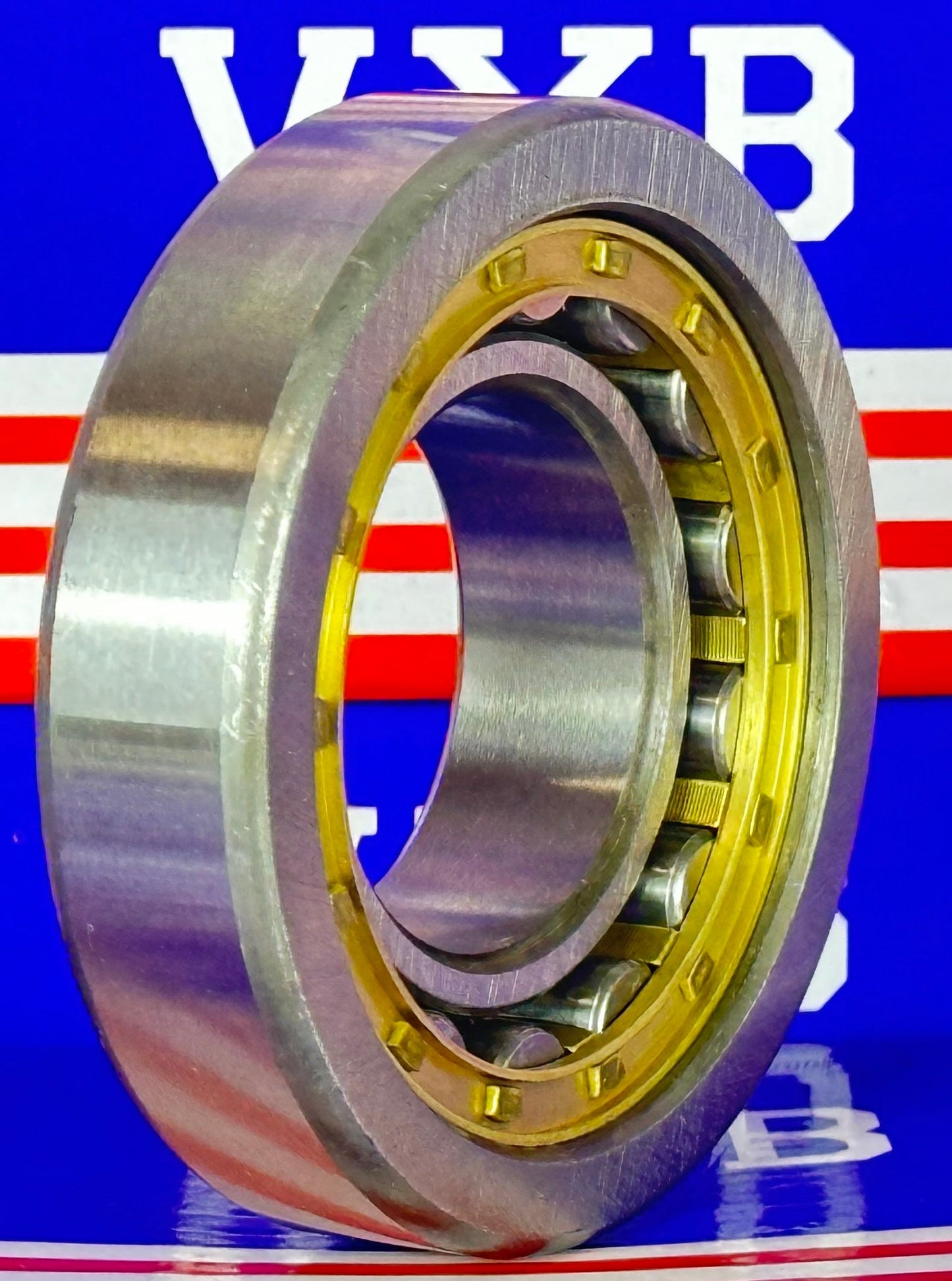 NU207M Cylindrical Roller Bearing 35x72x17mm - fast shipping 🇺🇸