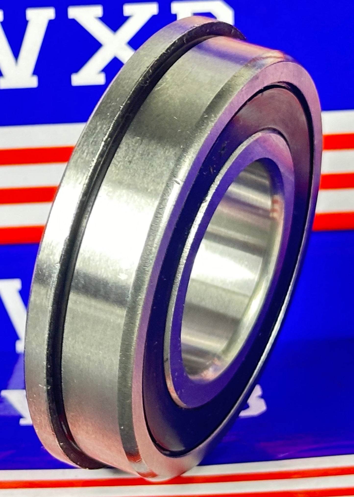 F6207-2RS Flanged Sealed Miniature Bearing 35x72x17mm - fast shipping 🇺🇸