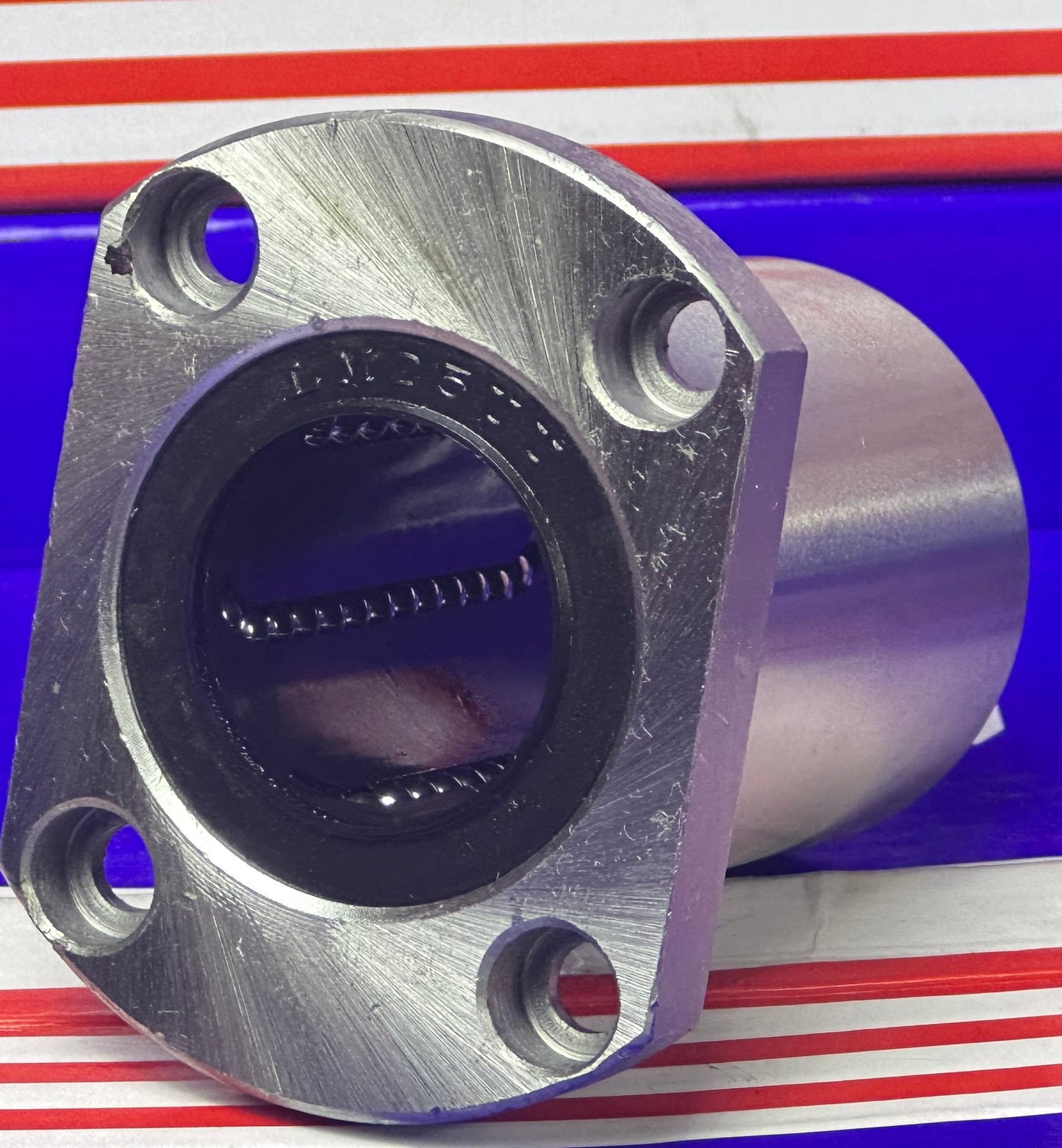 LMH25UU 25mm Flanged Ball Bushing CNC Linear Motion 25x40x59mm - fast shipping 🇺🇸