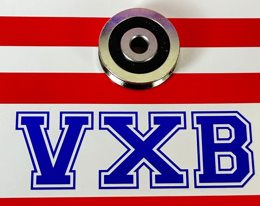 6mm Bore V-Groove Track Roller Pulley Bearing 6x30x8mm - fast shipping 🇺🇸