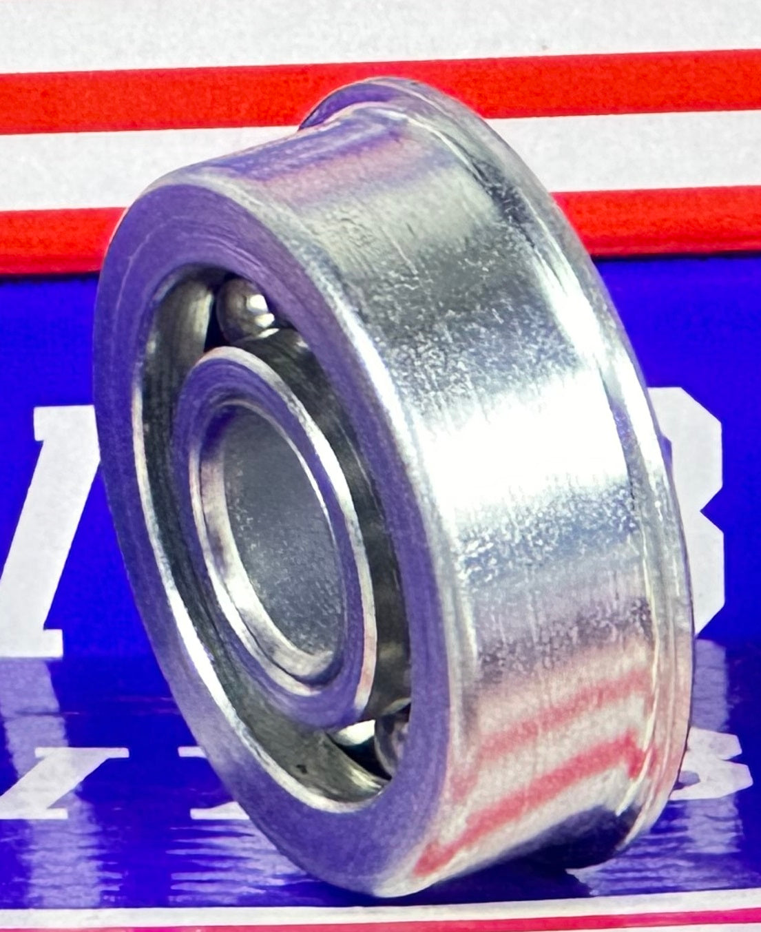 F1650 Flanged Bearing - Full Complement - 1/2x1 9/16x21/32inch - fast shipping 🇺🇸
