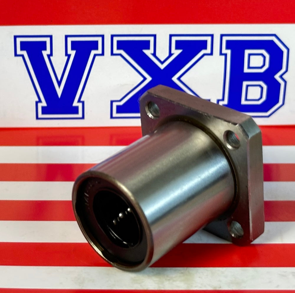16mm Square Flanged Bushing Linear Motion LBK16UU LMK16UU - fast shipping 🇺🇸