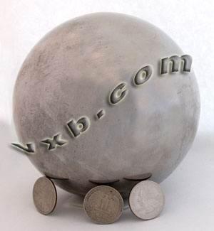 5 inch Diameter Chrome Steel 18.5 lbs Bearing Ball G400 - fast shipping 🇺🇸