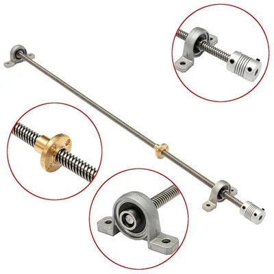 500mm T8 Lead Screw 8mm Linear Motion Kit - fast shipping 🇺🇸
