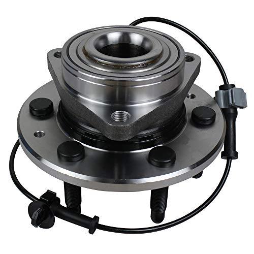 515160 Front Wheel Hub & Bearing Assembly Compatible with 4x4 15-19 Chevy Tahoe Suburban, GMC Yukon (XL)/14-18 Silverado/Sierra 1500, 15-18 Cadillac Escalade (ESV)/ 17-19 XTS 4WD 6 Lug - fast shipping 🇺🇸
