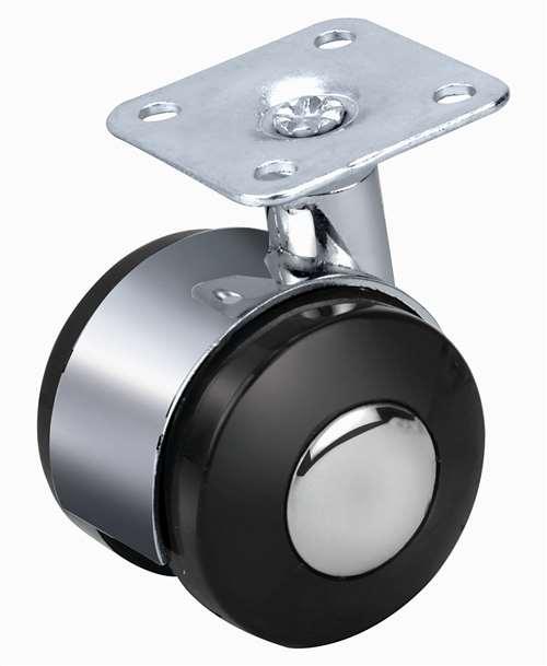 51mm Caster Wheel 77 Lbs - Acrylonitrile Butadiene Styrene (Plastic) Top Plate - fast shipping 🇺🇸