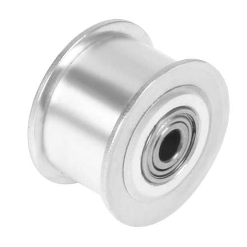 5mm Bore 6mm GT2 Belt Smooth Idler Pulley Aluminum W/Bearing for 3D Printer - fast shipping 🇺🇸
