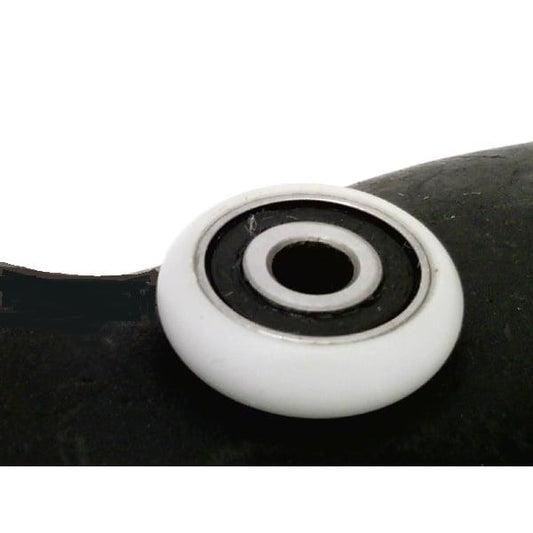 5mm Bore Bearing - 19mm White Plastic Tire 5x19x5mm - fast shipping 🇺🇸