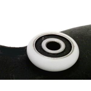 5mm Bore Bearing - 20mm White Plastic Tire 5x20x5.5mm - fast shipping 🇺🇸