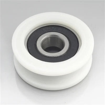 5mm Bore Bearing - 21mm Round Nylon Pulley U-Groove Track Roller Bearing 5x21x6mm - fast shipping 🇺🇸