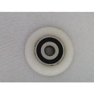 5mm Bore Bearing - 25mm White Plastic Tire 5x25x6mm - fast shipping 🇺🇸