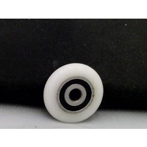 5mm Bore Bearing - 25mm White Plastic Tire 5x25x6mm - fast shipping 🇺🇸